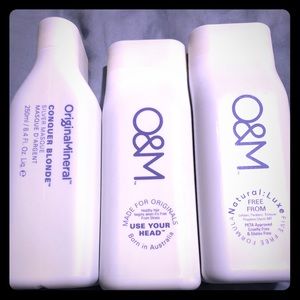 Original & Mineral conquer blonde hair mask